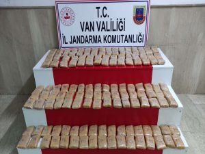 Van'da 72 kilo eroin ele geçirildi