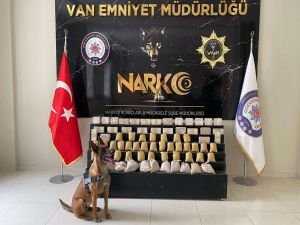 Van’da 42 kilogram eroin ele geçirildi