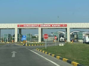 Hamzabeyli Sınır Kapısı'nda tır kuyruğu