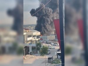 Ankara Organize Sanayi Bölgesinde yangın