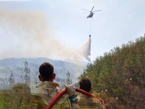 Marmaris'teki orman yangını kontrol altına alındı