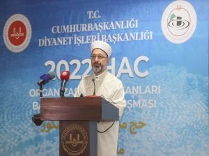 Diyanet İşleri Başkanı Erbaş: Hac ümmet bilincinin yeryüzüne ilanıdır