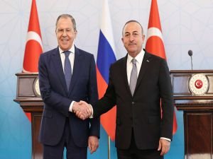 Bakan Çavuşoğlu, Lavrov ile görüştü