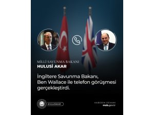 Savunma Bakanı Akar, İngiliz mevkidaşı ile görüştü