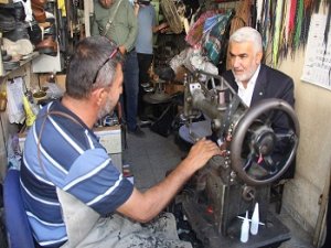 Yapıcıoğlu Kilis'te esnaf ziyareti yaptı