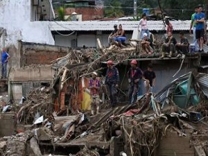 Venezuela'daki heyelanda ölü sayısı 25'e yükseldi