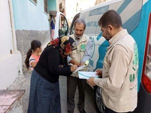 Şanlıurfa Umut Kervanı kermesten elde ettiği gelirle ihtiyaç sahiplerine yardımda bulundu