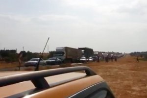 Yol kenarında el yapımı patlayıcı bulundu