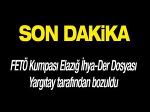 Elazığ İhya-Der dosyası bozuldu