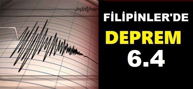Filipinler'de 6,4'lük deprem: Tsunami uyarısı yapılmadı