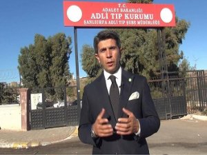 HÜDA PAR Şanlıurfa İl Başkanı Özaslan, Adli Tıp'taki gergin bekleyişe dikkat çekti