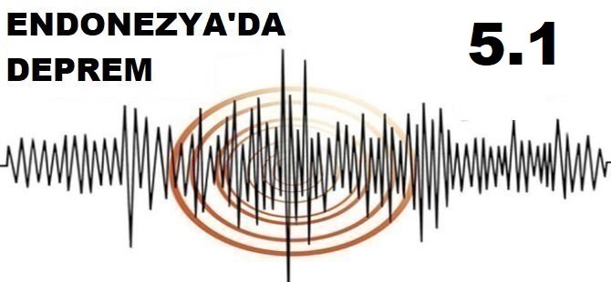 Endonezya'da 5,1 büyüklüğünde deprem: Bir kişi hayatını kaybetti