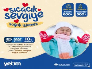 Yetim Vakfı Kışın Yetim Çocukların Yanında