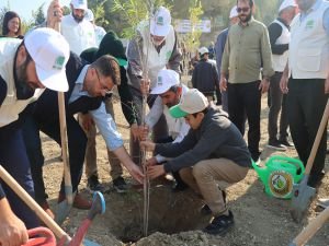 Umut Kervanı Vakfı Adana'da binlerce fidan dikimi yaptı