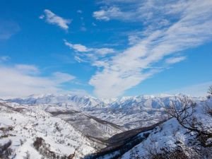 Tunceli'de kar yağışı etkili oluyor