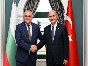 Bakan Soylu, Bulgar mevkidaşı Demerdzhiev ile bir araya geldi