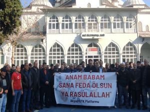 Peygamber Efendimize hakaret Sakarya'da kınandı