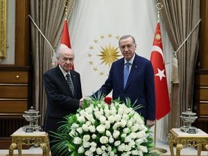 Cumhurbaşkanı Erdoğan, MHP Genel Başkanı Bahçeli ile görüştü