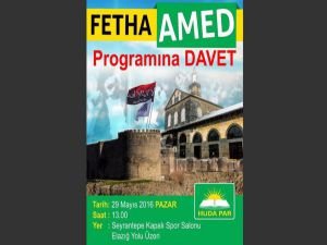 Yarın 'Amed'in Fethi' programı düzenlenecek!