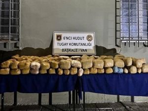 Van'da 215 kilogram uyuşturucu ele geçirildi