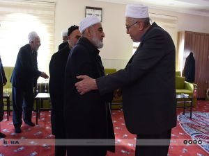 ​İTTİHADUL ULEMA Şeyh Muhammed Mesud Türel’in taziyesine katıldı