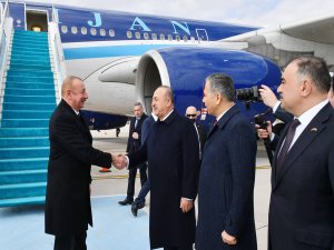 Azerbaycan Cumhurbaşkanı Aliyev, Türkiye'ye geldi