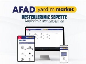 AFAD depremzedelere yardımda bulunmak isteyenler için "Yardım Market" uygulaması başlattı