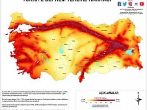 AFAD'dan adrese göre "deprem tehlike haritası"