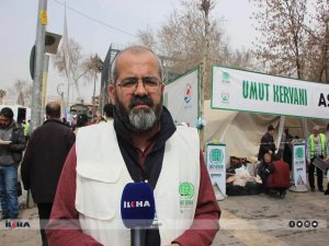 Umut Kervanı Genel Başkan Yardımcısı Karakaş: Ciddi anlamda su ve iç giyim ihtiyacı var