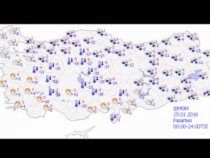 Buzlanma ve don olayı uyarısı
