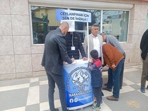 Ceylanpınar'daki şebeke sorunu için imza kampanyası başlatıldı