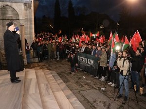 Yıldırım: Kudüs özgür oluncaya kadar gayretimizden asla ödün vermeyeceğiz