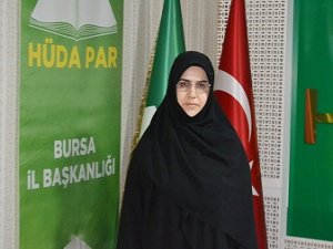 HÜDA PAR Bursa Kadın Kolları Başkanı Çiftçi: Muhalefetin kadınlara yönelik tutumu samimi değil