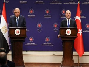 Çavuşoğlu ve Şukri ortak basın toplantısı düzenledi