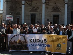 Konya'dan Mescid-i Aksa direnişine destek