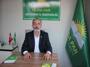 HÜDA PAR Adıyaman İl Başkanlığı'ndan CHP'nin iddialarına cevap