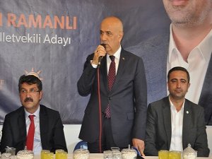 Tarım ve Orman Bakanı Kirişci’den Ramanlı’ın seçim lokaline ziyaret