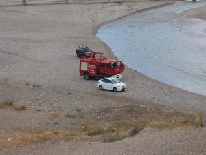 Kahta Çayı’nda mahsur kalanlar kurtarıldı