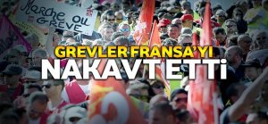 Grevler Fransa'yı ‘pert’ etti