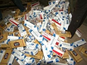 125 bin paket kaçak sigara ele geçirildi