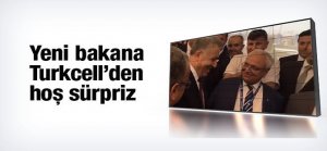 Turkcell'den yeni başkana sevindiren sürpriz!