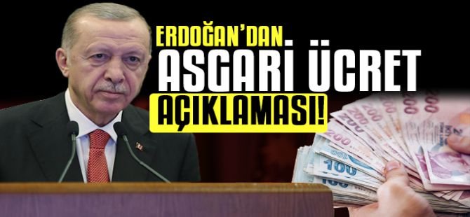 Cumhurbaşkanı Erdoğan'dan asgari ücret sinyali