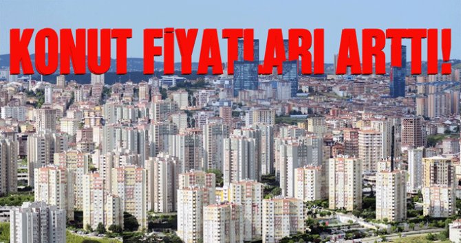Konut Fiyat Endeksi aralık ayında yükseldi