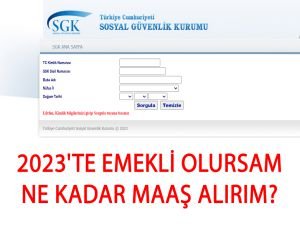 Emekli olursam ne kadar maaş alırım?