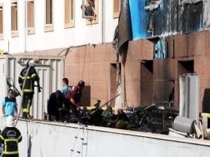 Hastanede çıkan yangın paniğe neden oldu