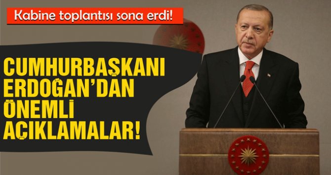 Cumhurbaşkanı Erdoğan: Suriye halkının huzur içinde yaşadığı bir komşu görmek istiyoruz