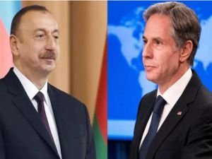 ABD Dışişleri Bakanı Blinken, Azerbaycan Cumhurbaşkanı Aliyev ile görüştü