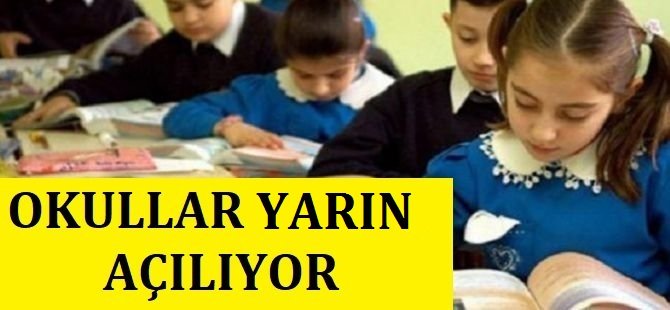 Okullarda ikinci dönem yarın başlıyor