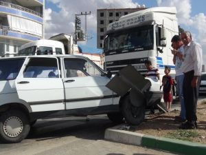 Trafik kazası: 2 yaralı