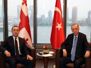 Cumhurbaşkanı Erdoğan, Gürcistan Başbakanı Garibashvili’yi kabul etti